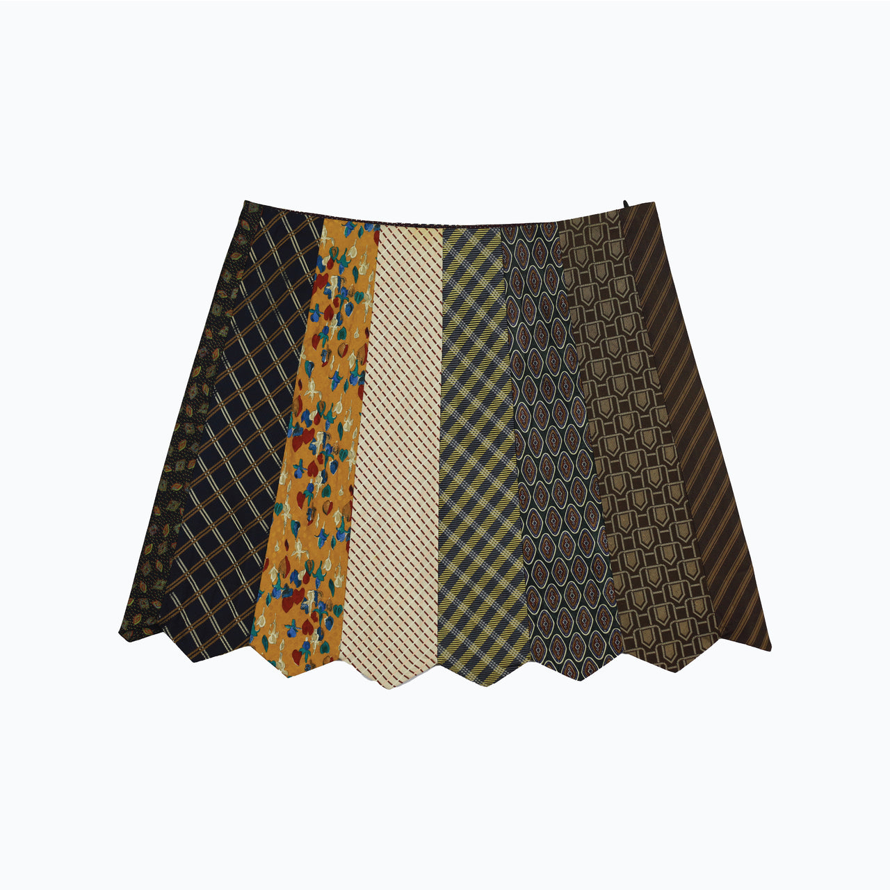 Siam Circle Neck Tie Skirt