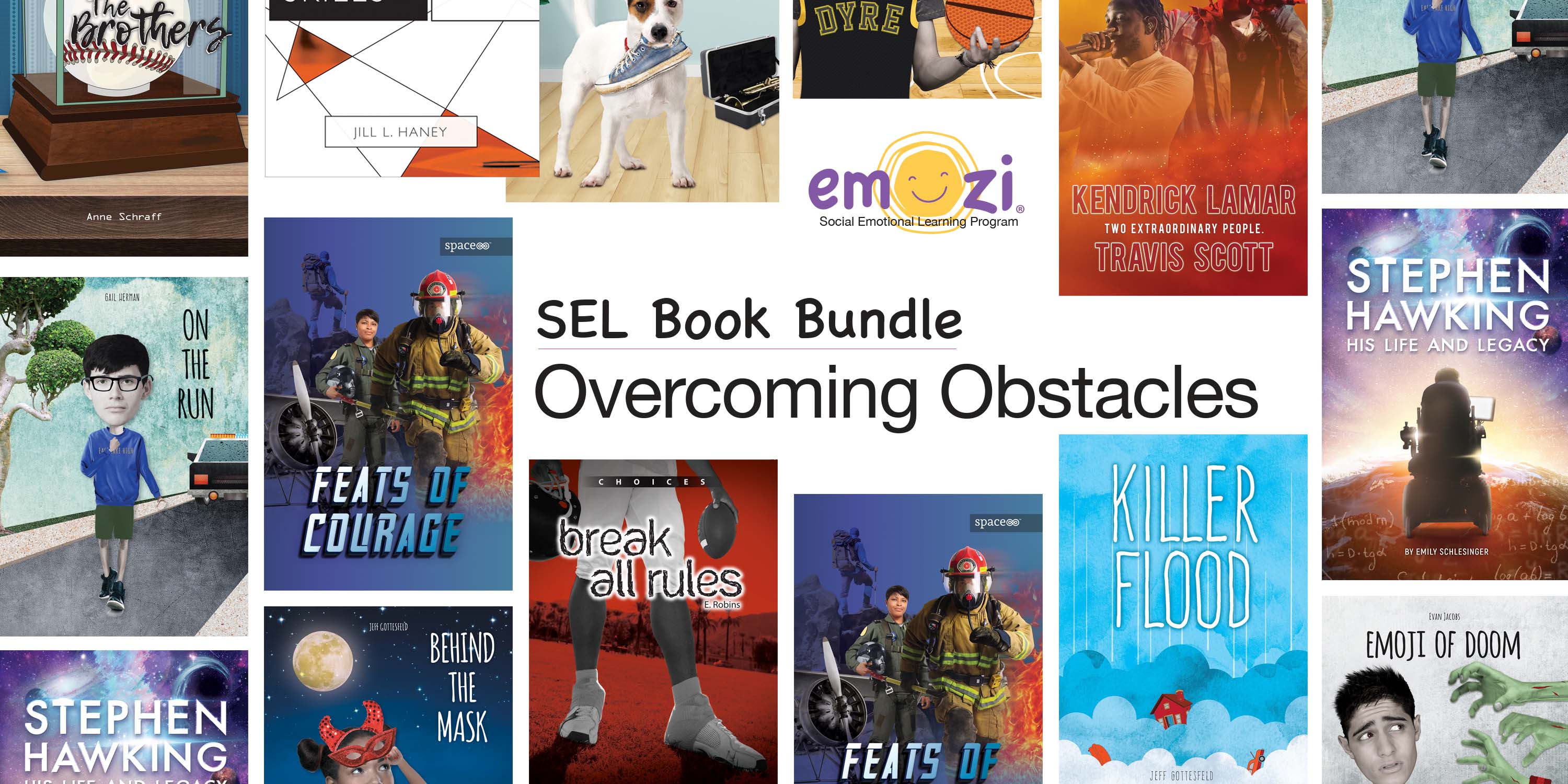 Emozi® Grade 8 SEL Book Bundle: Overcoming Obstacles