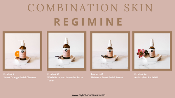 bella botanicals product recommendations for combination skin