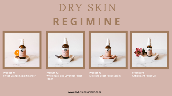 bella botanicals product recommendations for dry skin type