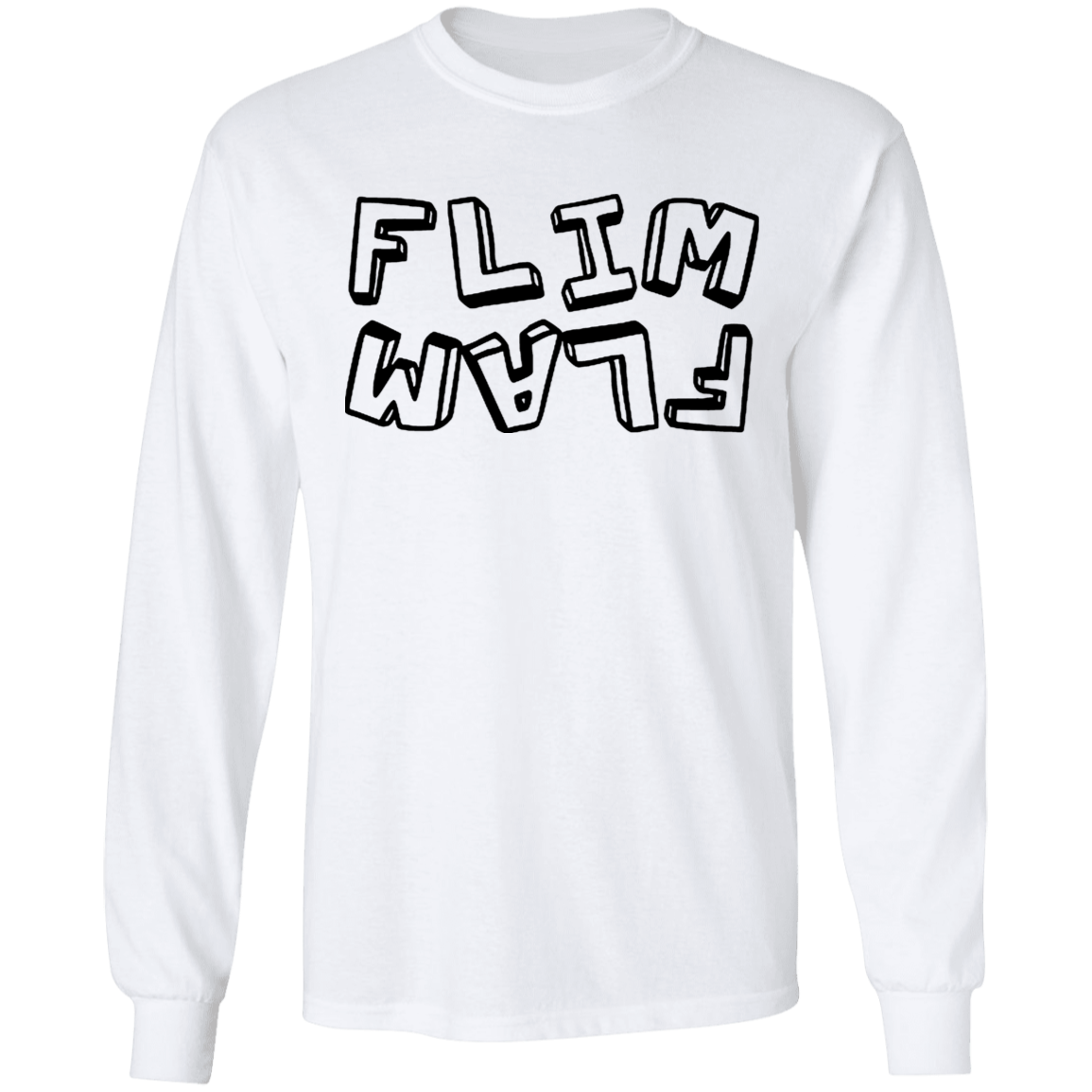 Flamingo Flim Flam Merch Long Sleeve Shirt – Tmerch Store