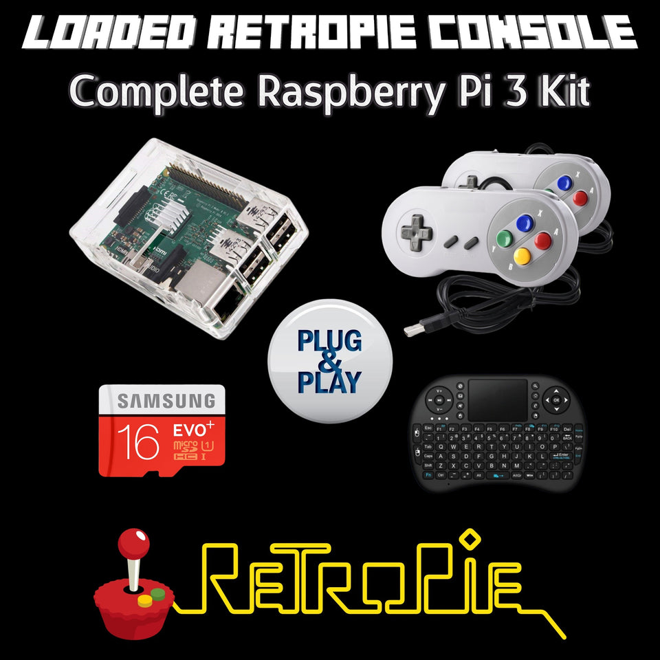 raspberry pi 3 video game