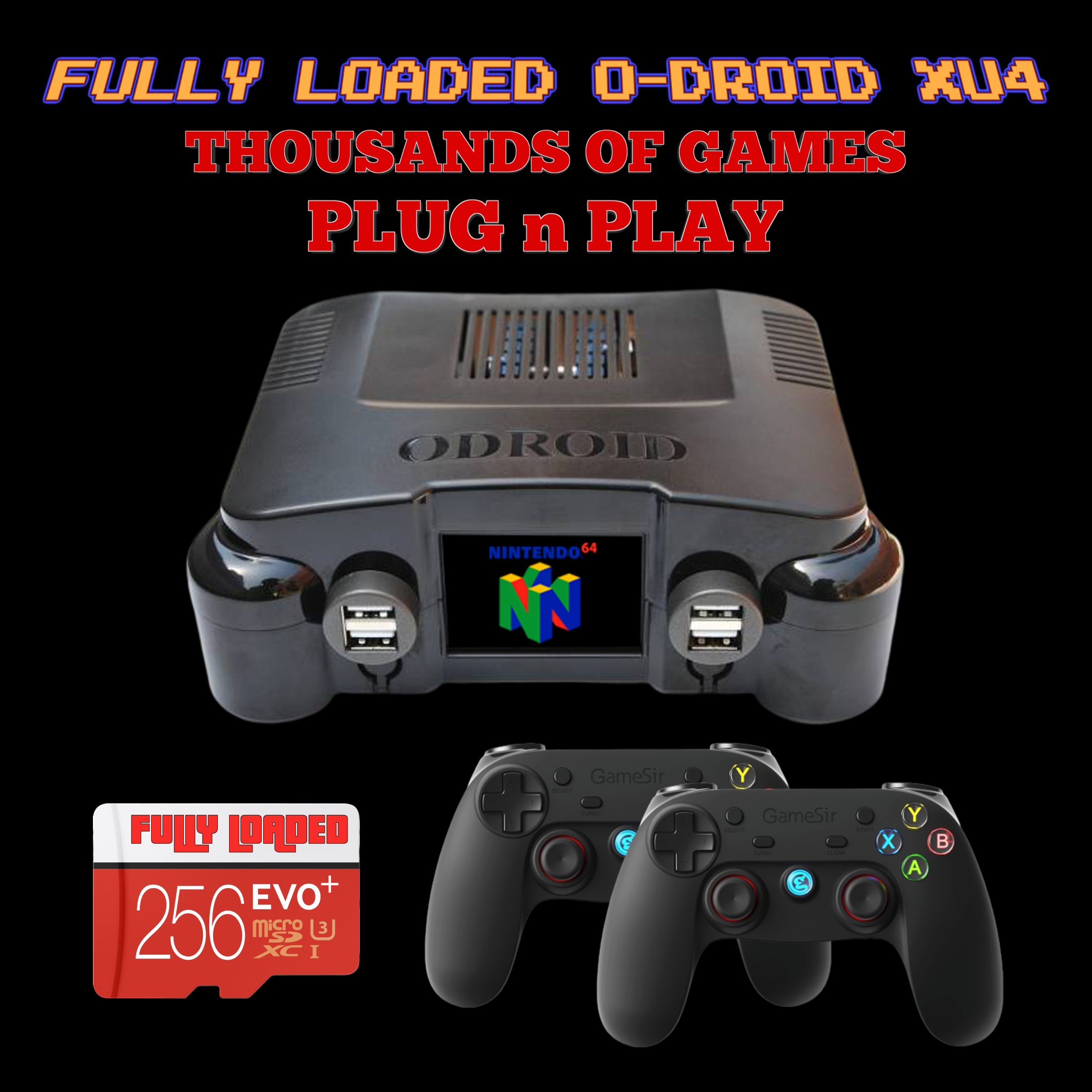 Odroid XU4 Thousands of Games Loaded 