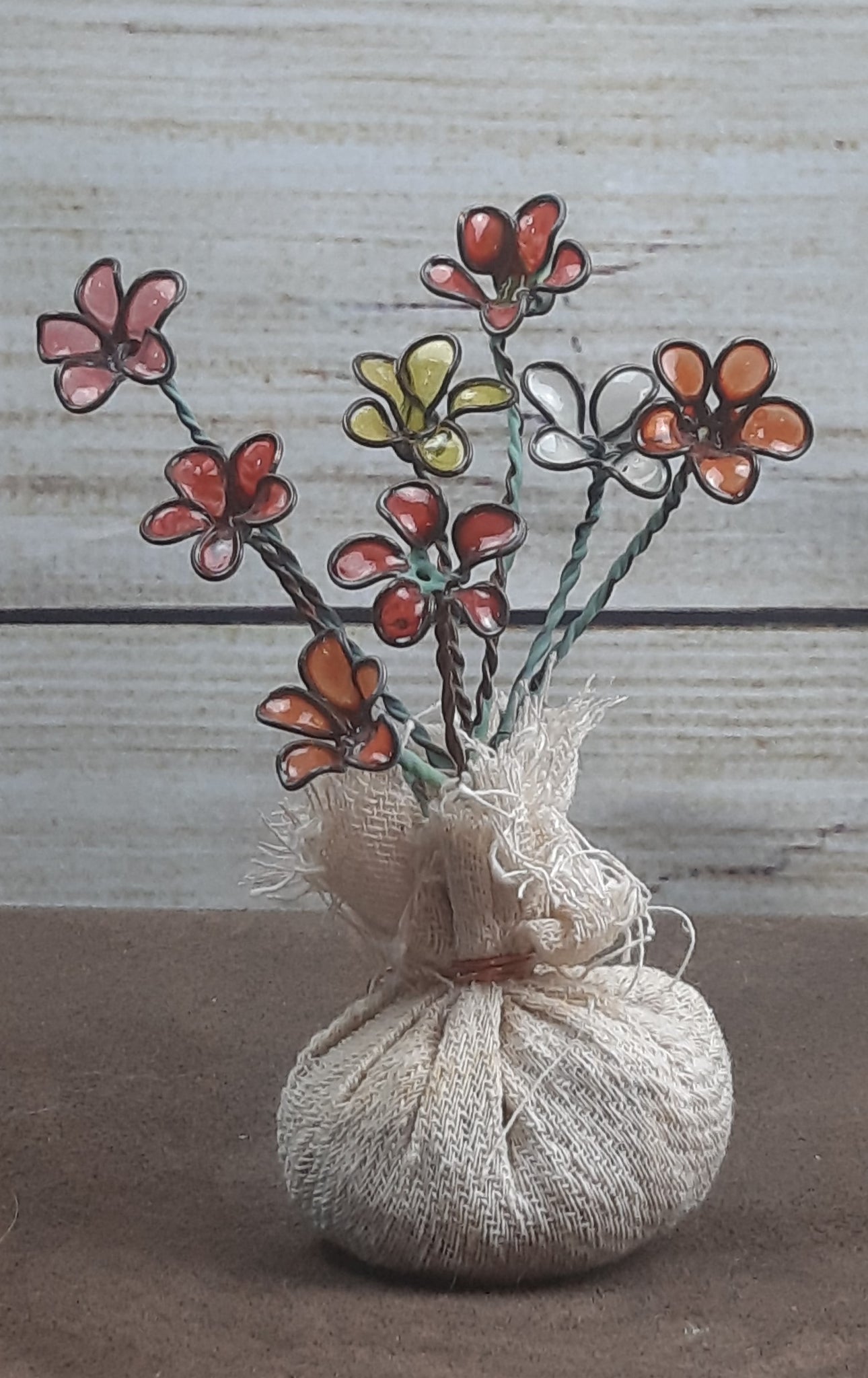 Handmade Wire Flowers Abode Inside