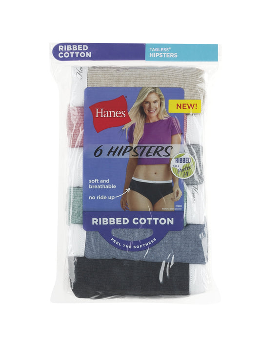 Hanes Women's Cotton Hi-Cut Underwear, 6-Pack – Verde Limon Panama