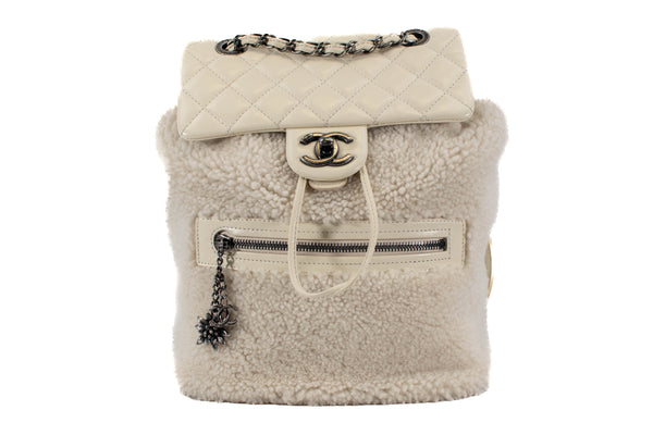 Backpack Chanel Pink in Cotton - 32369747
