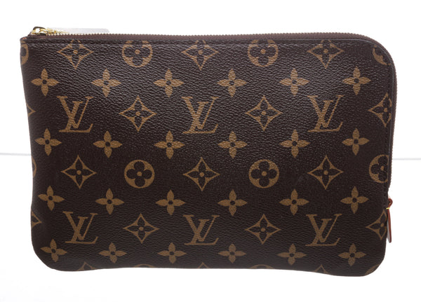 Louis Vuitton Black Crocodile Minaudiere Tresor Clutch