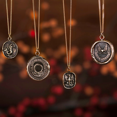 Pyrrha sterling silver meaningful talisman jewelry