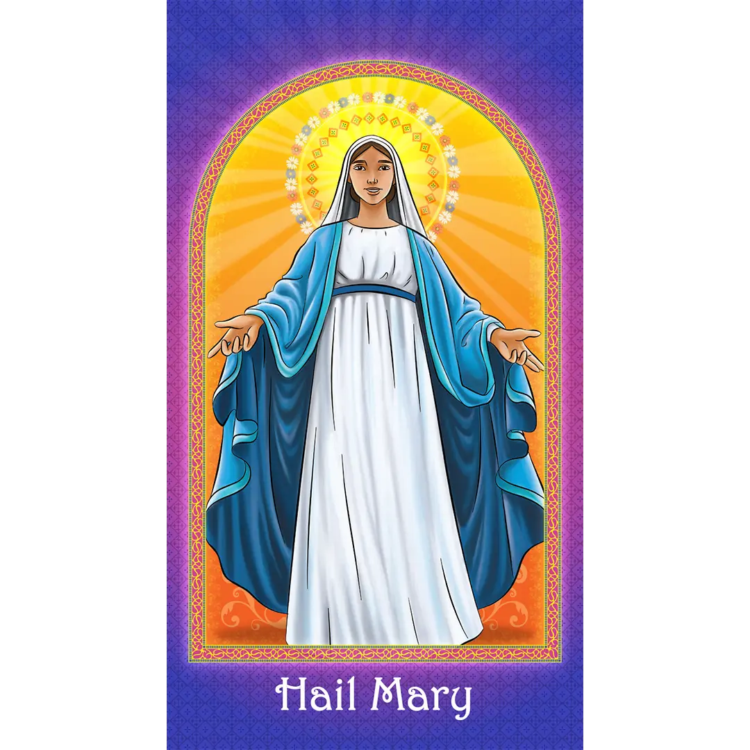 Prayer Card Hail Mary