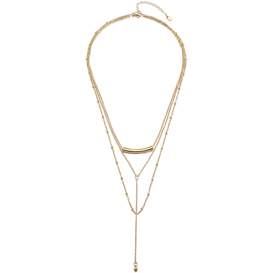 Floating Bar Layered Y-Necklace – Ciunofor