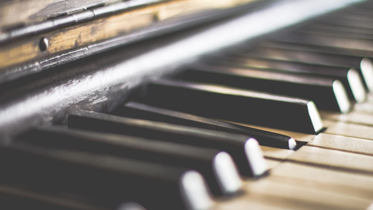 Ebony and Ivory Piano Keys