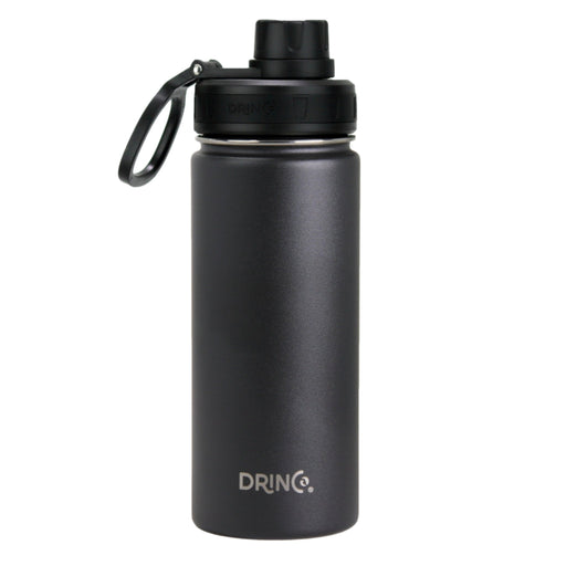 DRINCO Stainless Steel Water Bottle Spout Lid Vacuum Insulated Double Wall Water  Bottle Wide Mouth (40oz