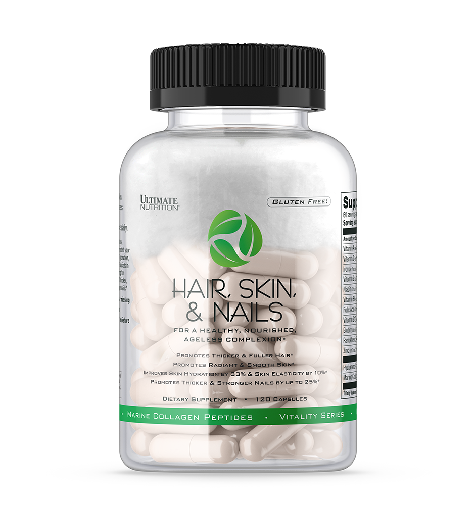 Hair, Skin & Nails Collagen Supplement | Ultimate Nutrition – Ultimate ...