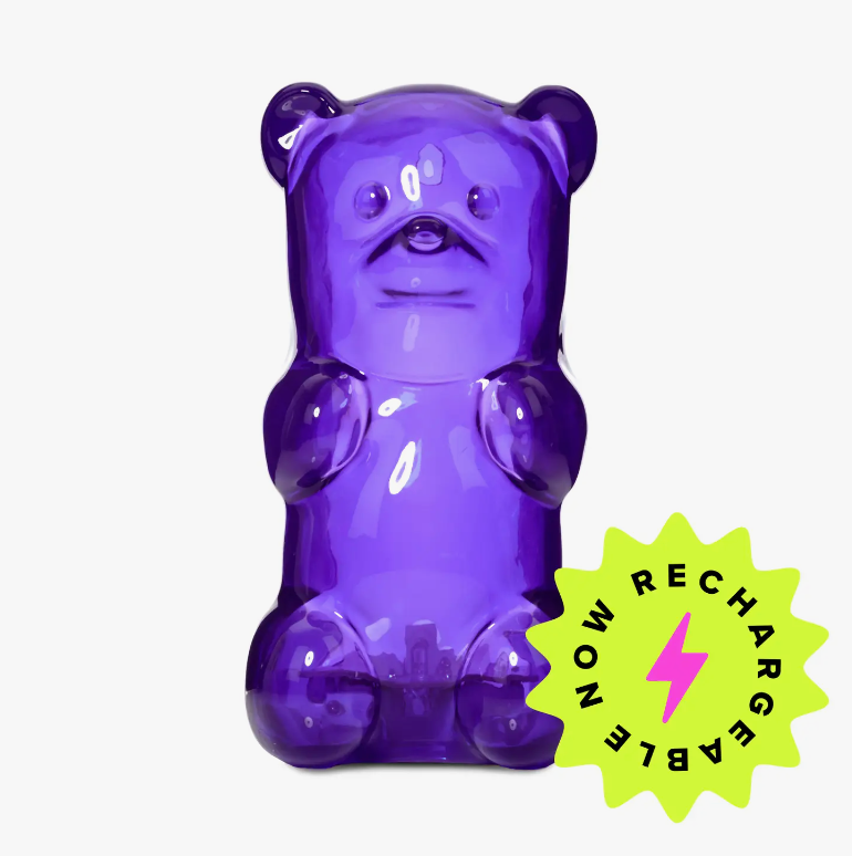 Purple Gummy Bear Rechargeable Night light – the blue béret