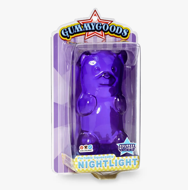 Gummy Bear Night Light Blue