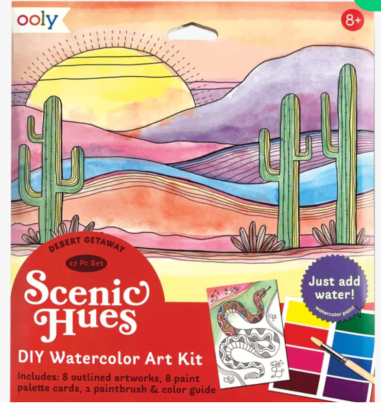 iHeartArt Travel Art Pack Watercolors + Fine Line Pen – brightstripes