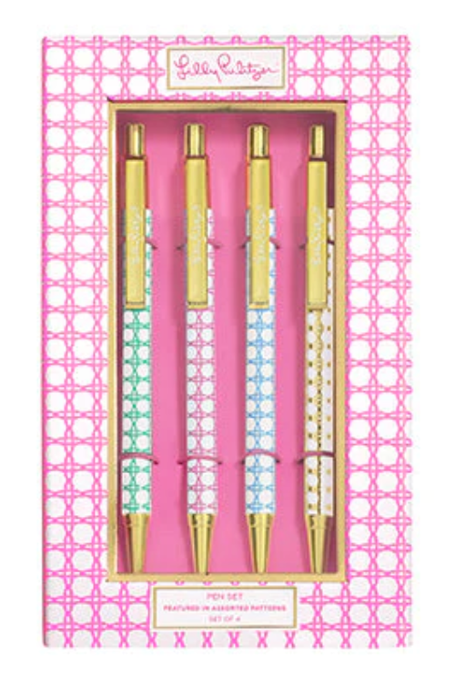 Lilly Pulitzer Colored Gel Pen Set 18