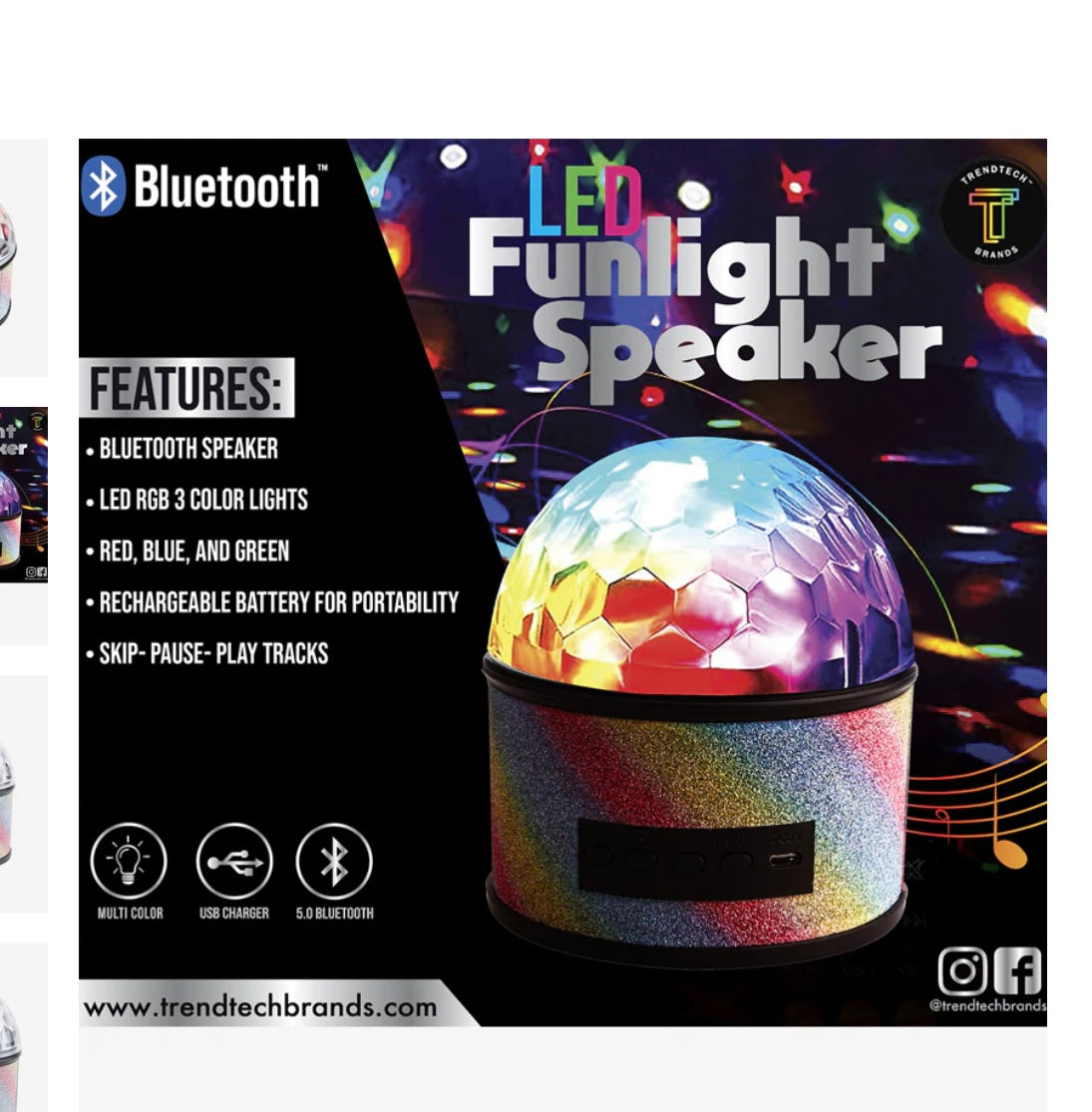 Mini Disco Ball – the blue béret