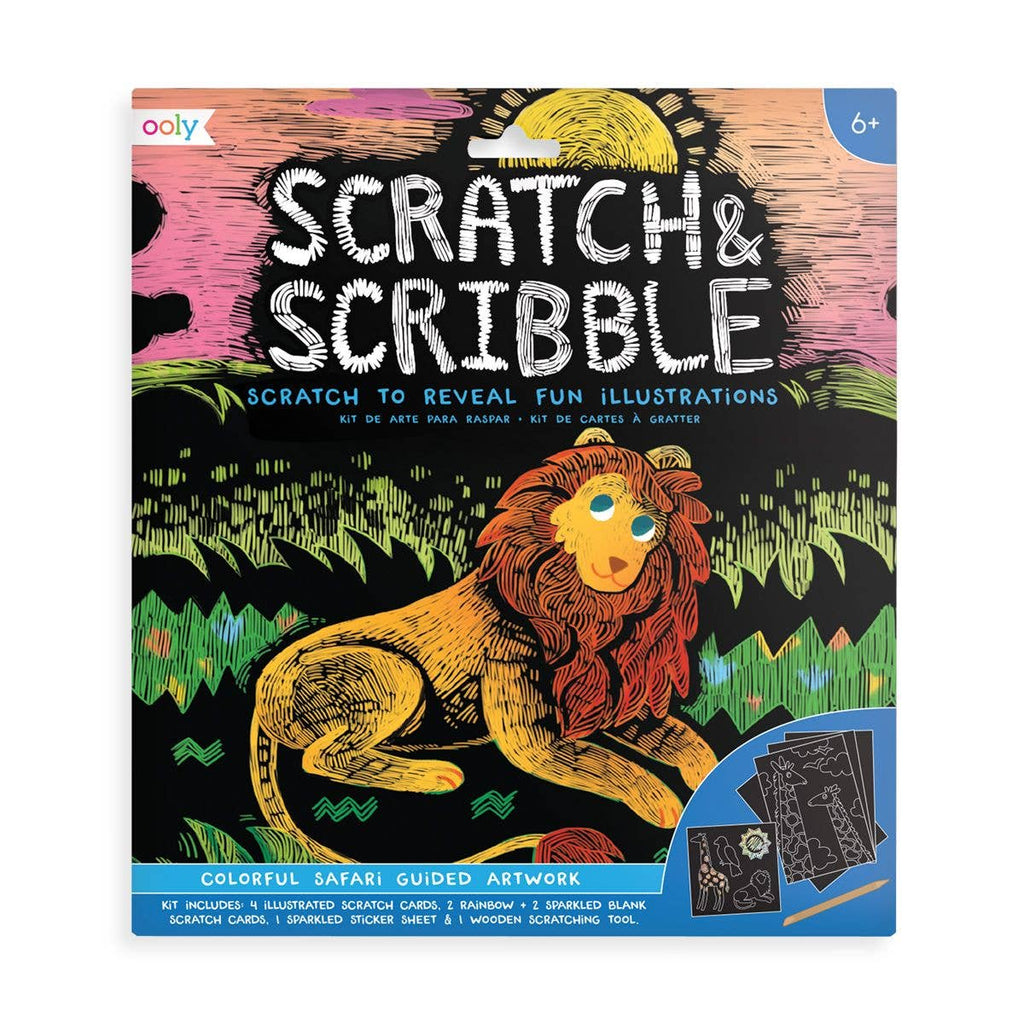 Space Explorer Scratch and Scribble Scratch Art Kit