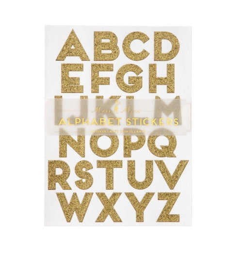 Itsy Bitsy Alphabet Stickers - OOLY