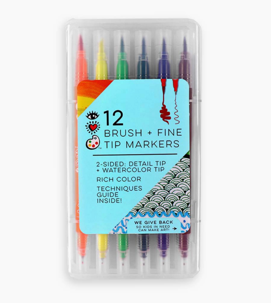 Ooly - Silver Linings Outline Markers - Set of 6