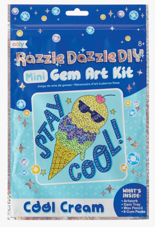 Razzle Dazzle DIY Gem Art Kit-Rad Rainbow – the blue béret