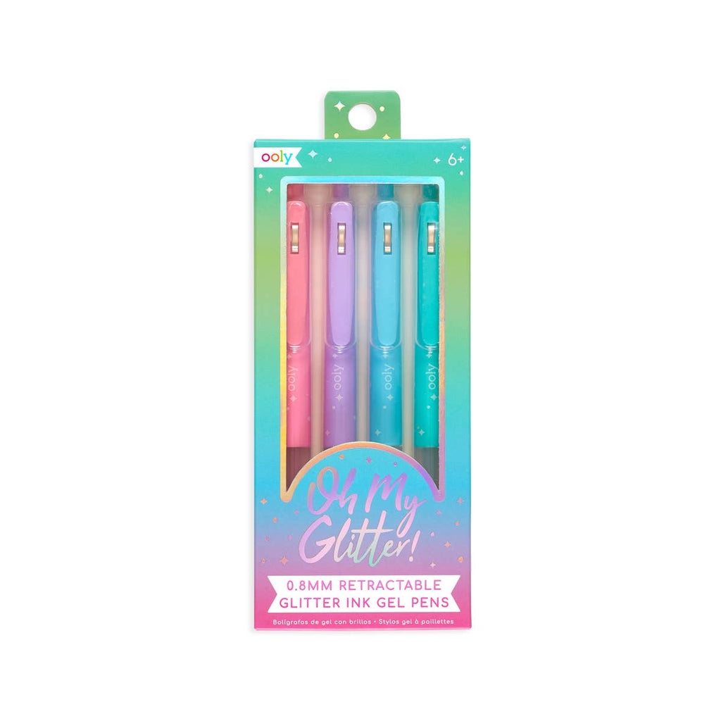 Mistletoe Metallic Gel Pen Set of 4