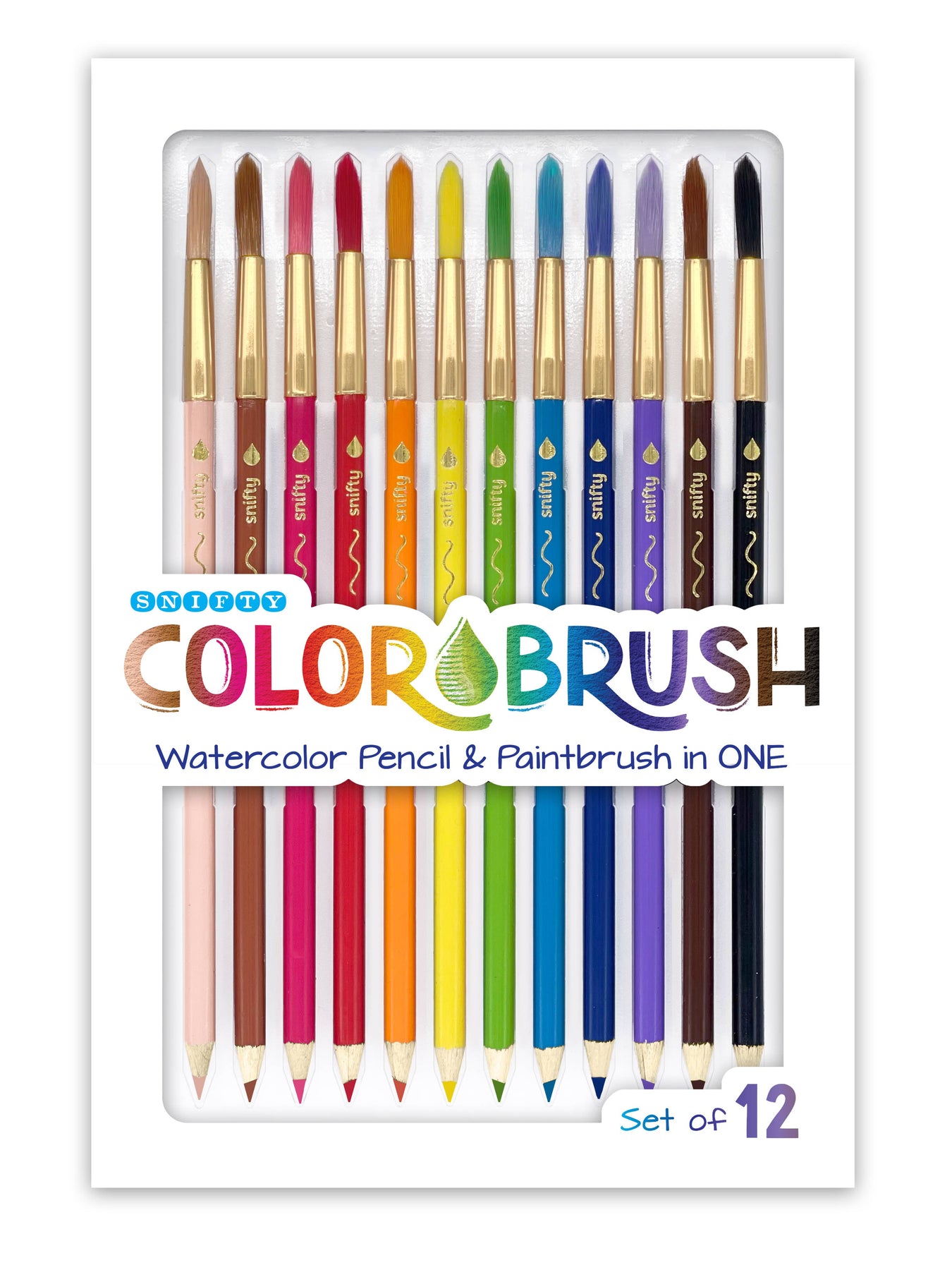  Ooly Chroma Blends Pearlescent Watercolor Set, 12 Colors,  Watercolor Pack for Creative Kids and Adults, Vibrant Colors in a Portable  Case, Art Supplies for Ages 6 and Up, Brush Included 