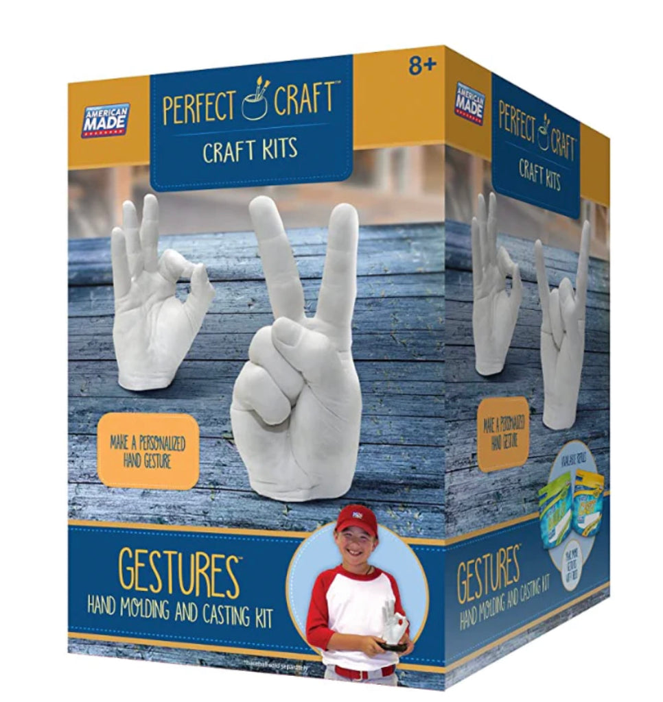 Hotbest Hand Casting Kit with Gloves, Paints & Tools Included - Most Complete Hand Molding Kit Available - Casting Kit, Size: Upgraded Version