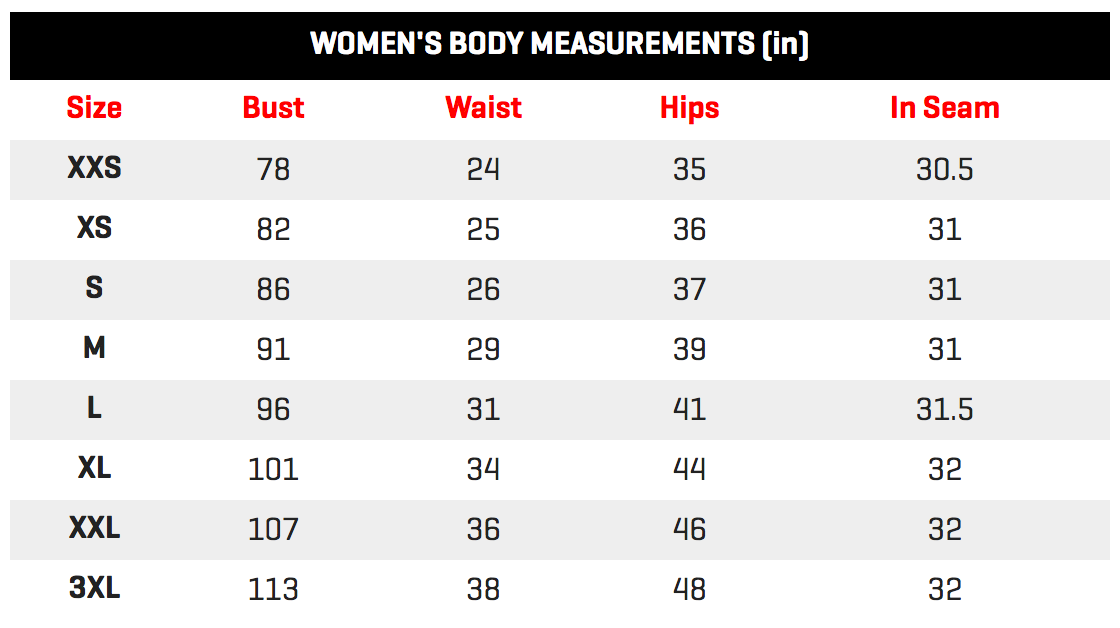 Puma Size Chart – Sportspower Bendigo