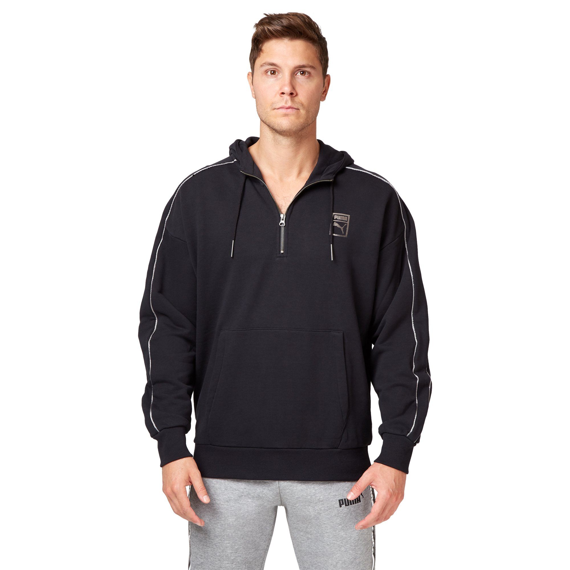 puma men's zip hoodie