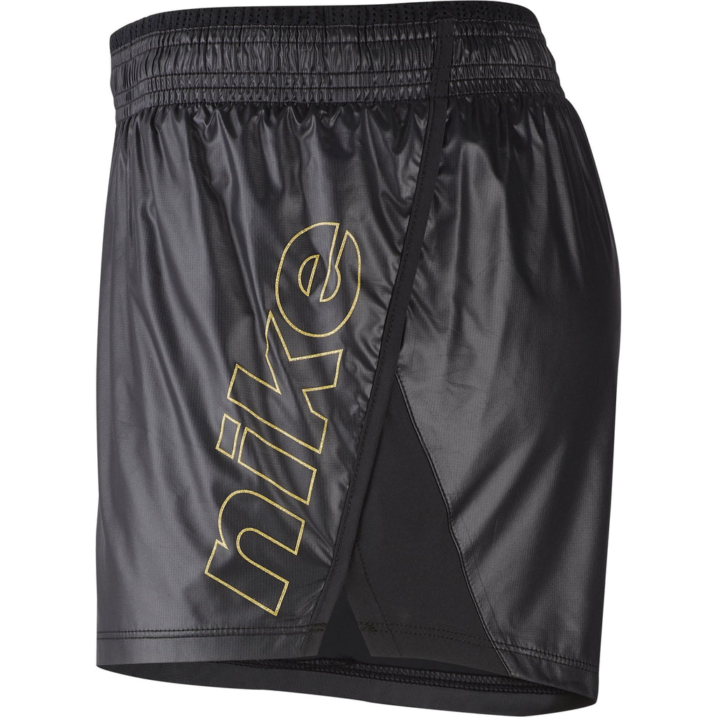 black and gold nike shorts womens