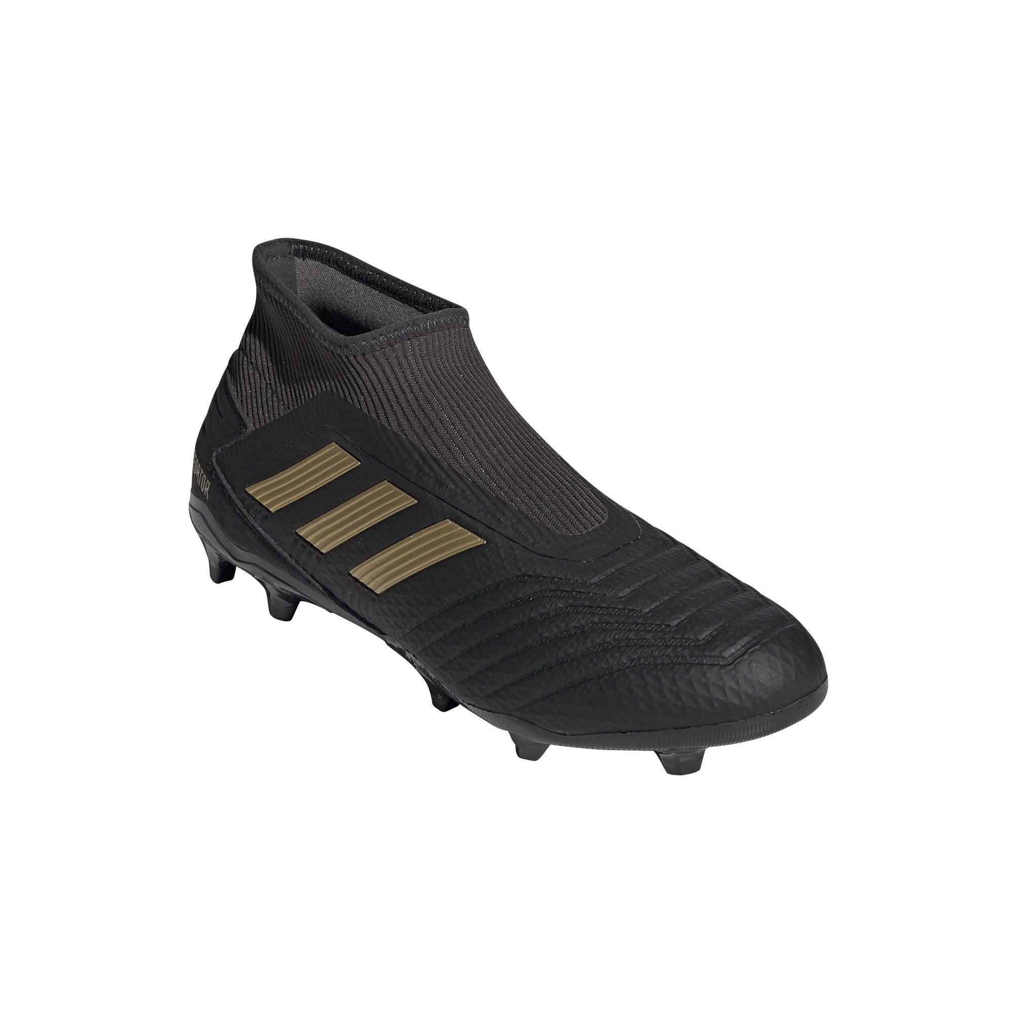 predator 19.3 firm ground boots black and gold