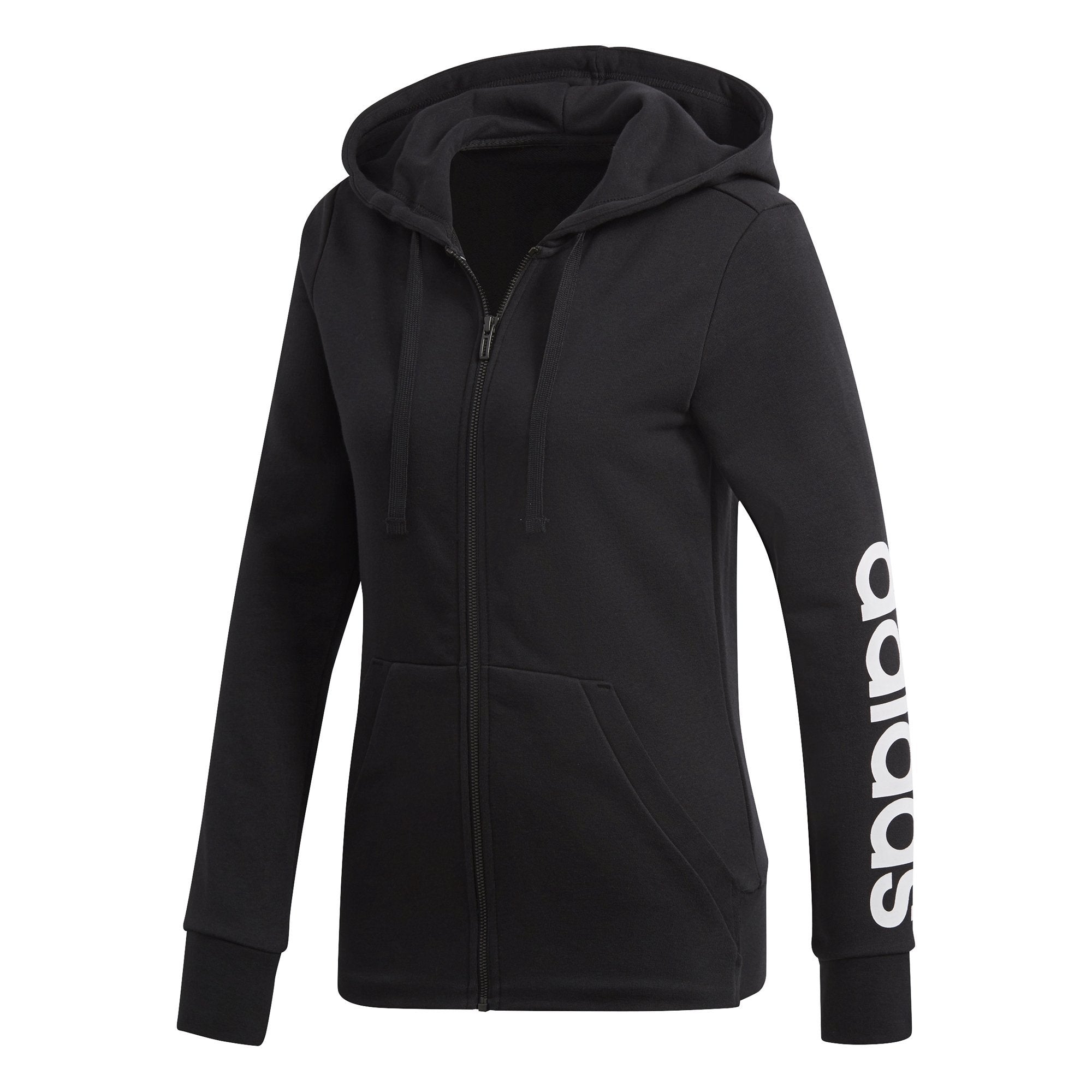 adidas essentials linear hoodie women's