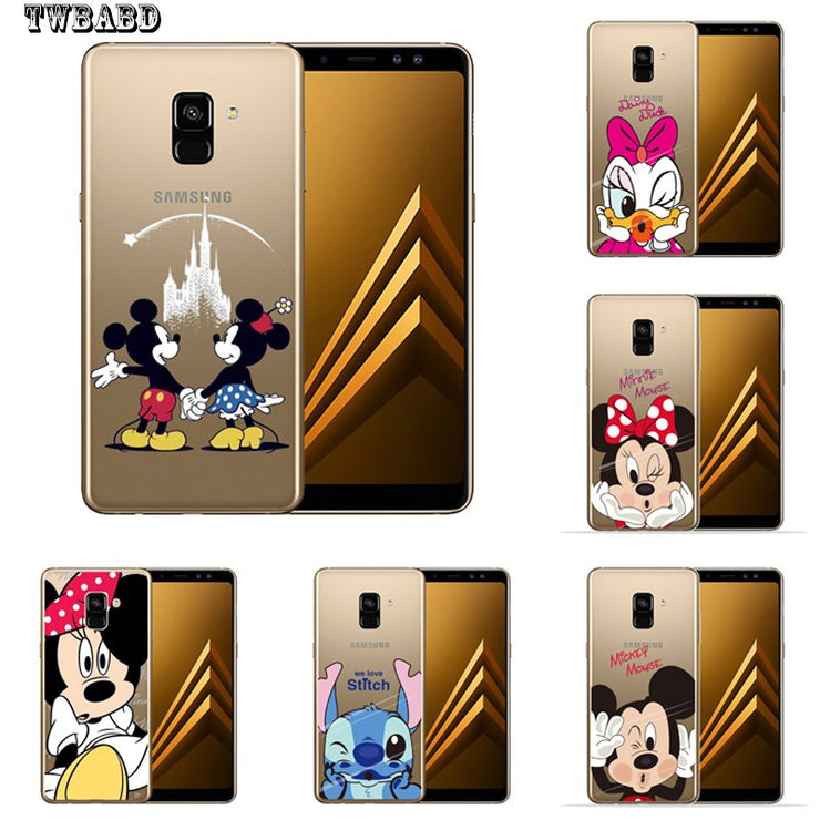 coque samsung a8 2018 silicone stitch