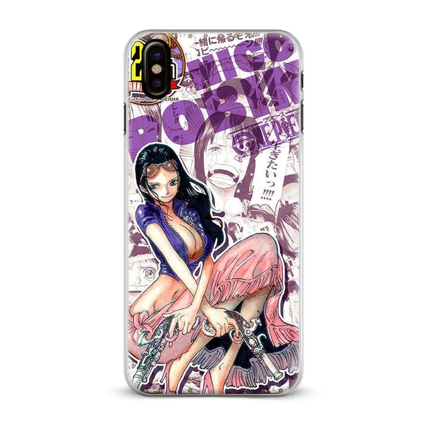 One Piece Op Nico Robin Anime Phone Case Cover Shell For Apple Iphone Western Cases