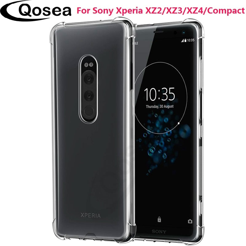 Phone Back Airbag Case Transparent For Sony Xperia Xz4 Compact Silm Si Western Cases
