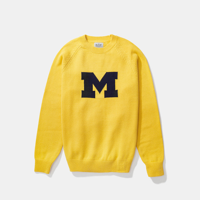 u of m crewneck