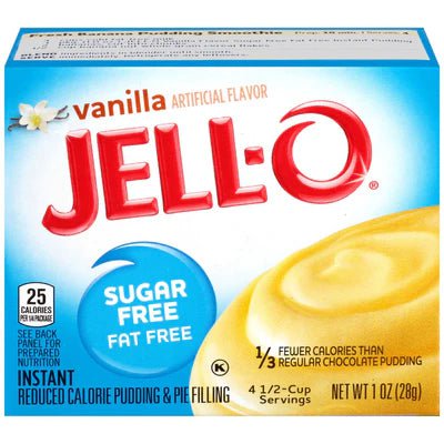 Jell-O Instant S/F Pudding and Pie Filling 28g (Vanilla)