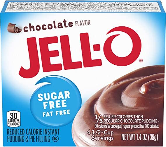 Jell-O Instant S/F Pudding and Pie Filling 28g (Chocolate)