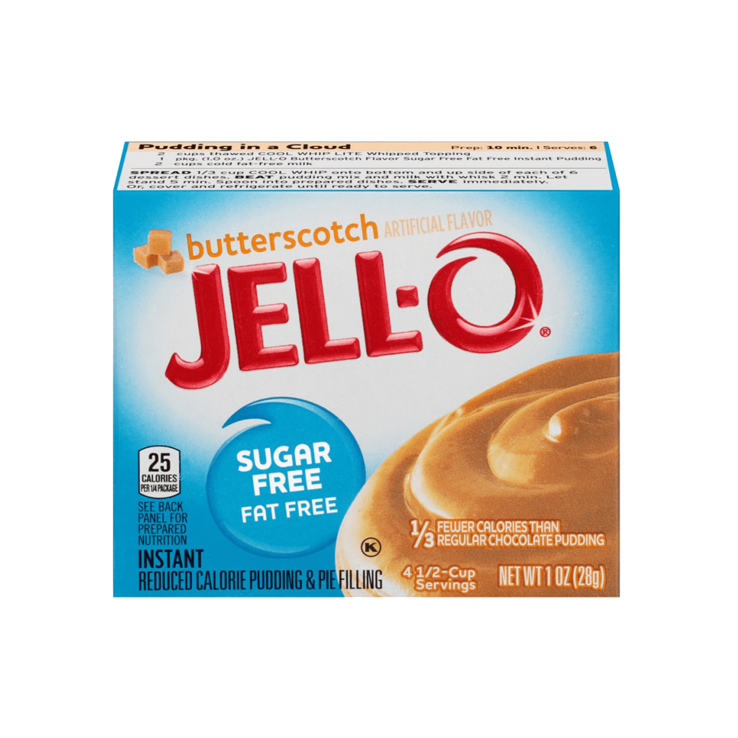 Jell-O Instant S/F Pudding and Pie Filling 28g (Butterscotch)