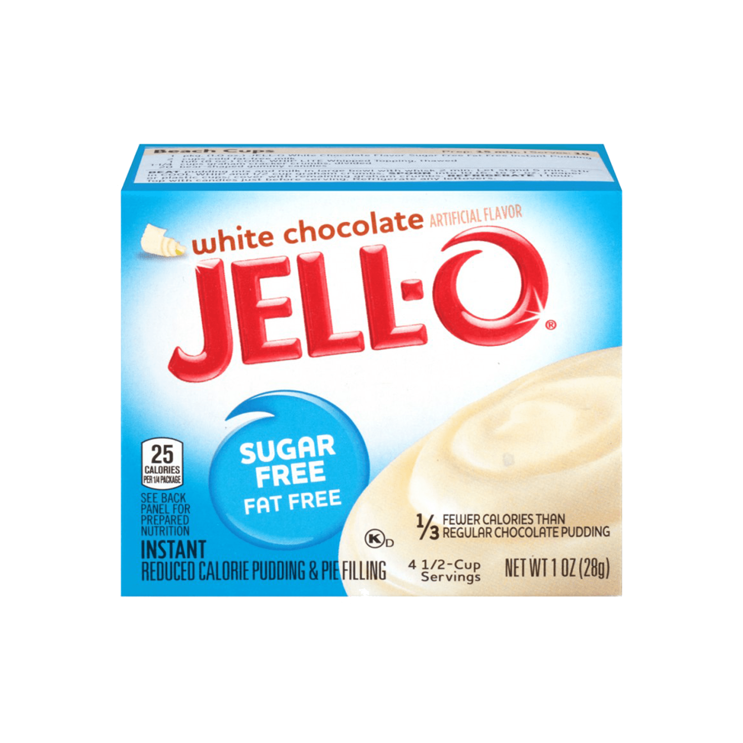 Jell-O Instant S/F Pudding and Pie Filling 28g (White Chocolate)