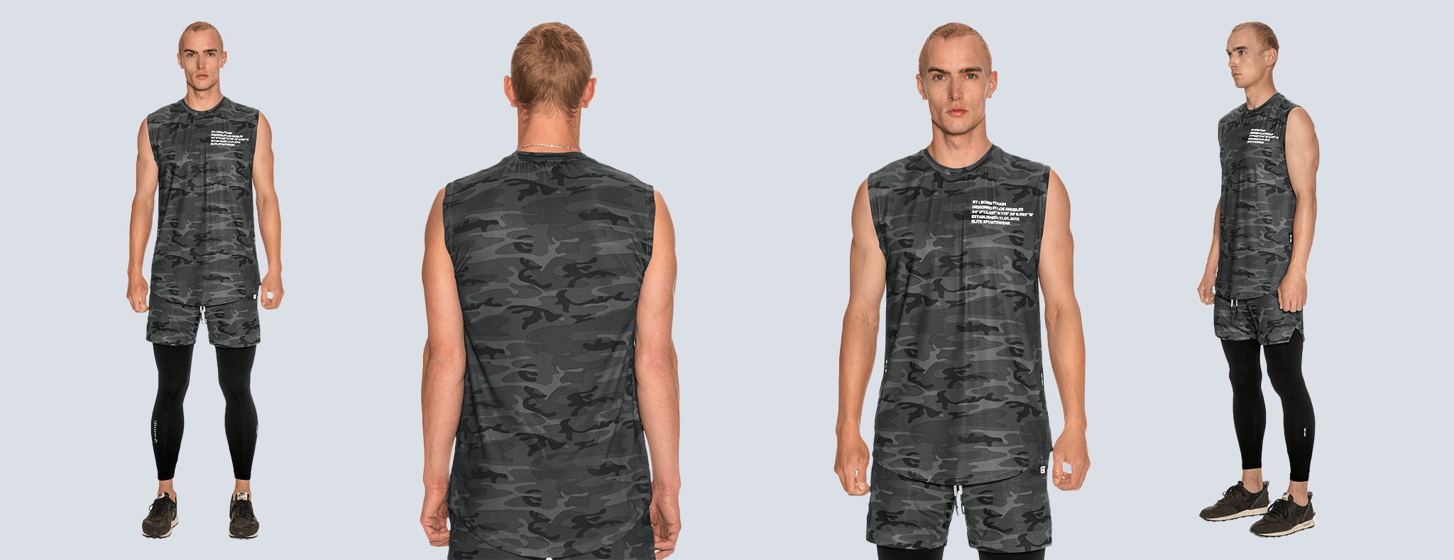 Air Pro Sleeveless Bodybuilding T shirt for Men