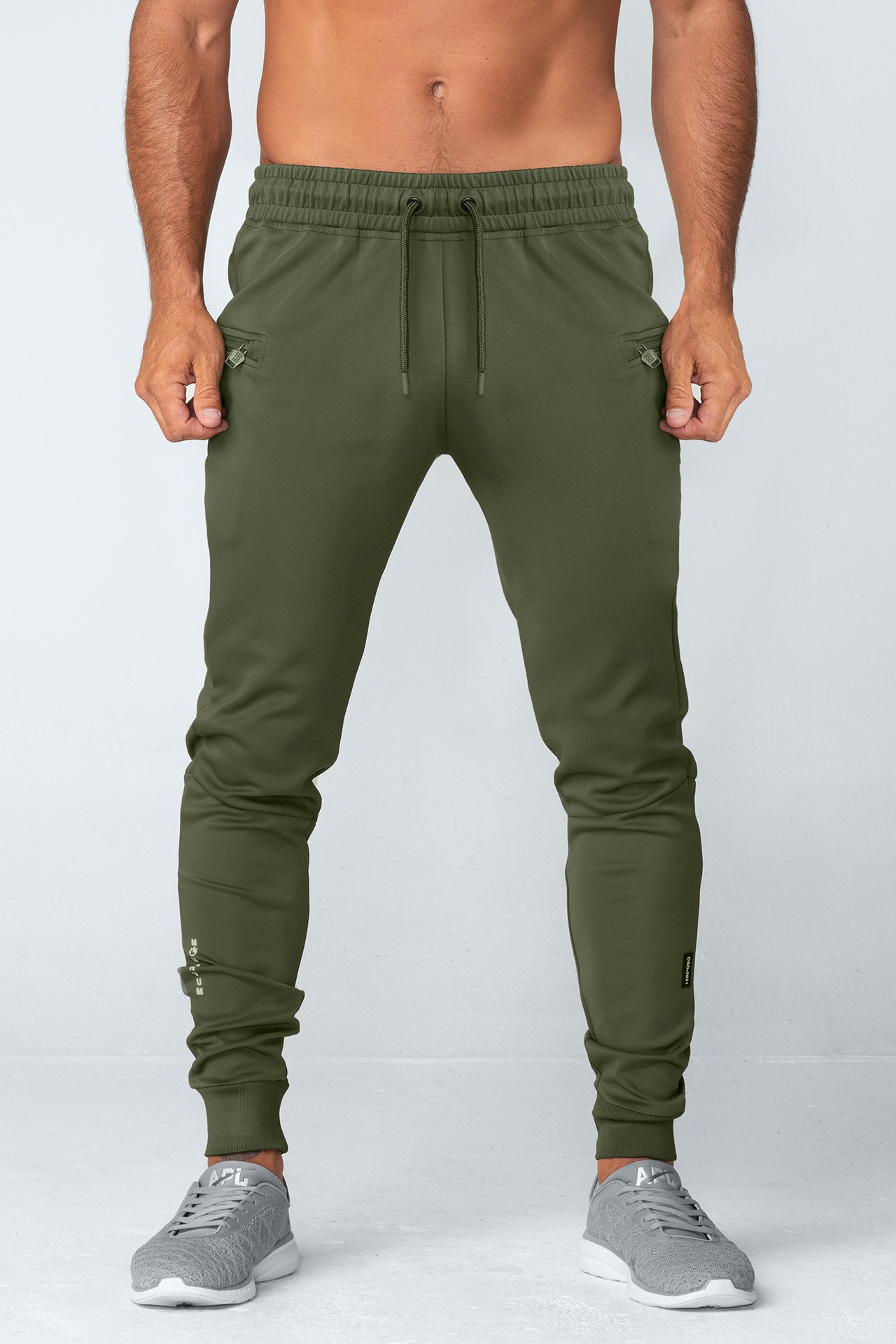 Momentum Military Green Men's Gym Workout Jogger Pant - Born Tough