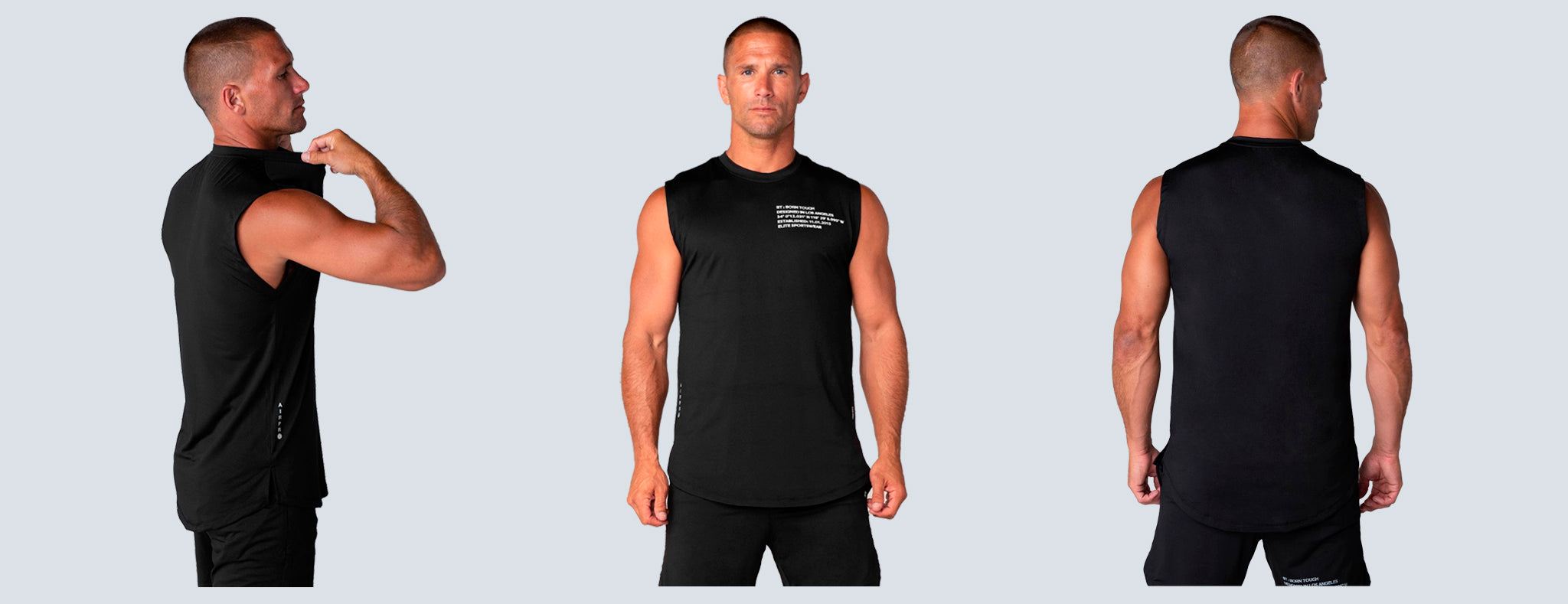 Born Tough Air Pro Sleeveless T-Shirt for Running