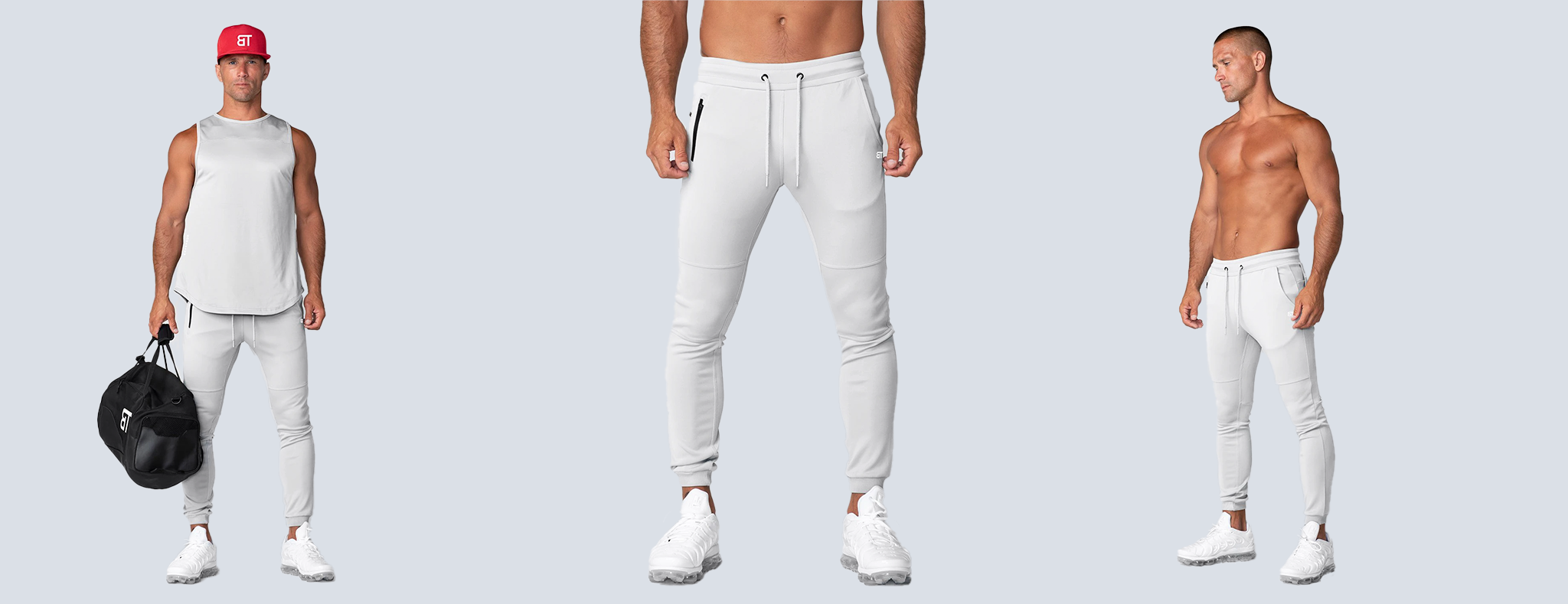 Born Tough Momentum Fitted Signature Jogger Pants for Men