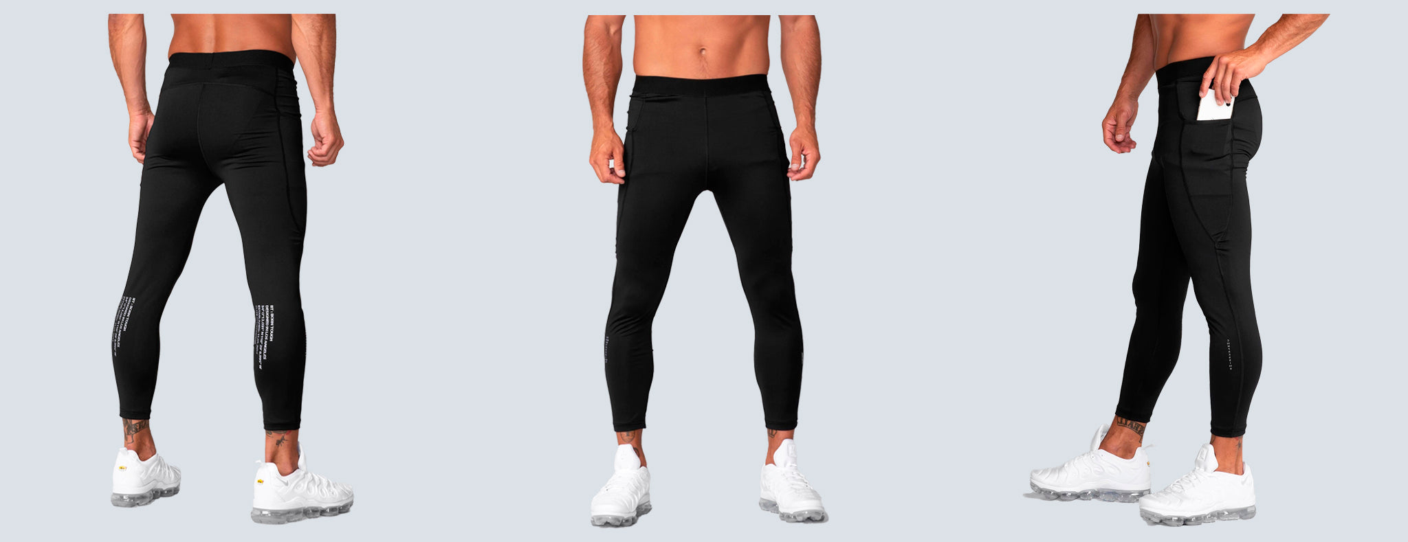 Born Tough Running Compression Pants For Men