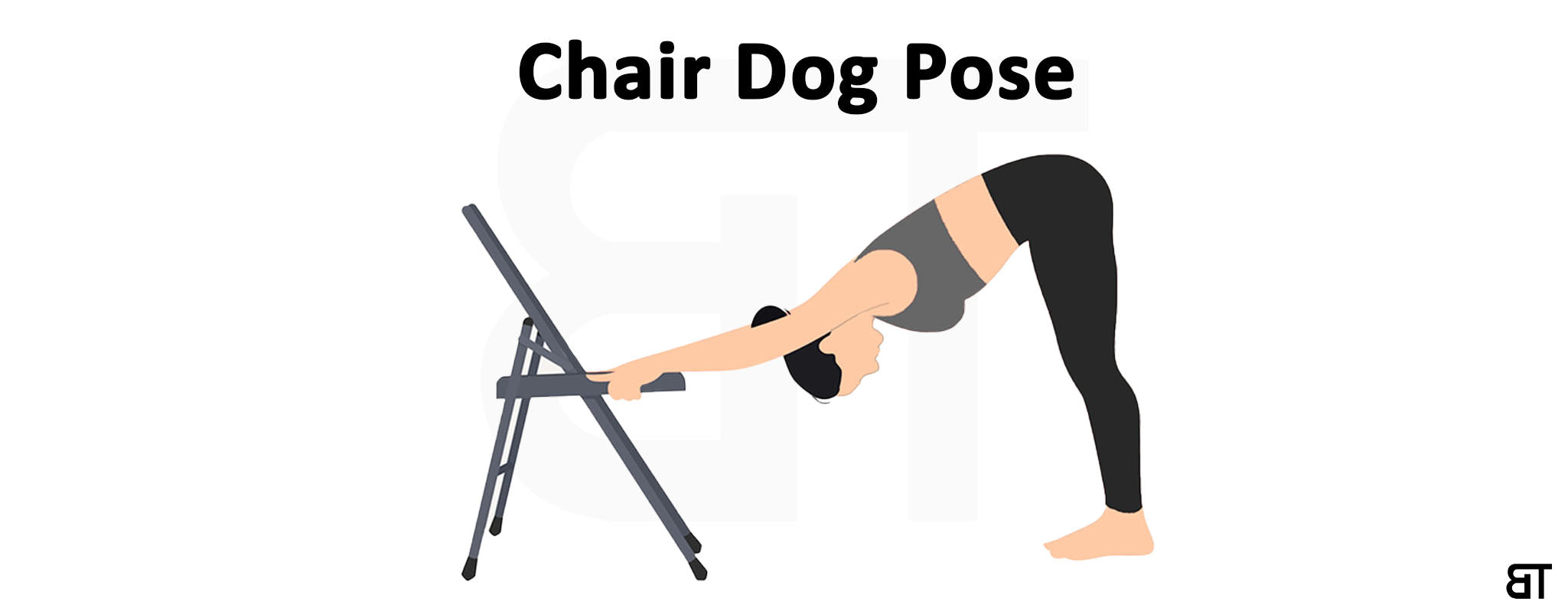 Chair Dog Pose