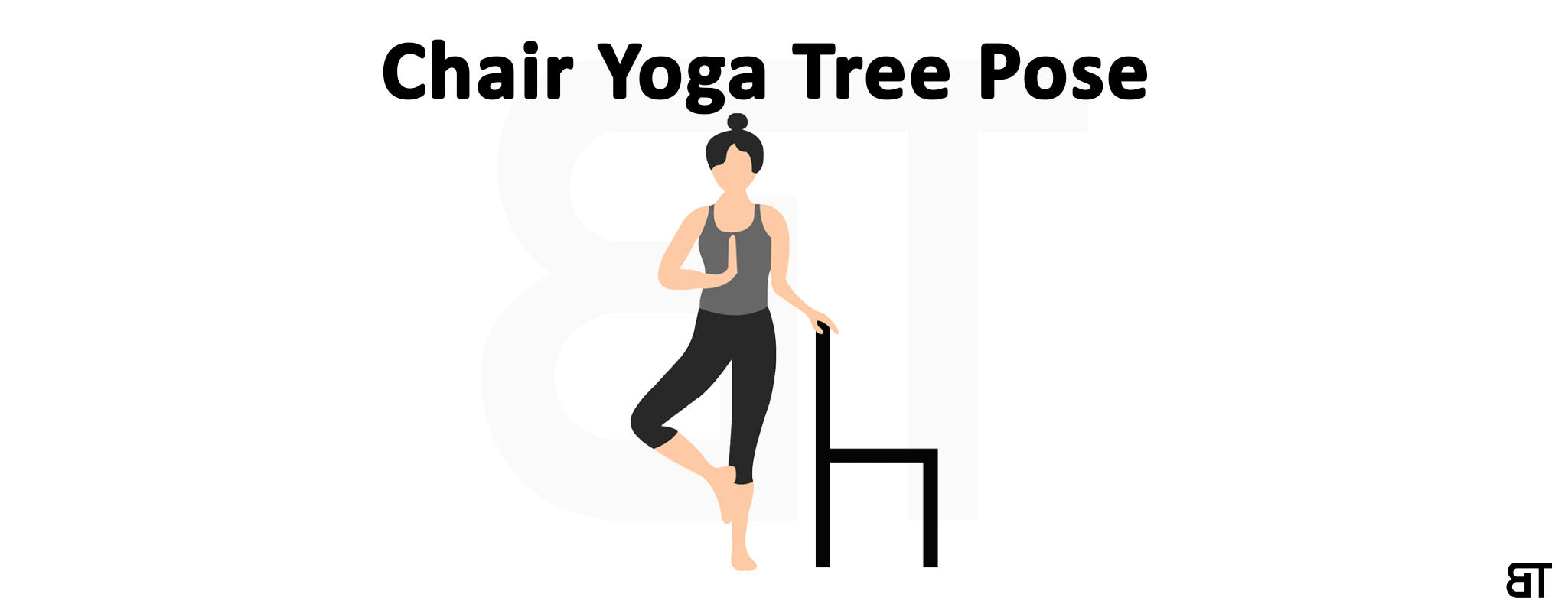 Chair Yoga Tree Pose