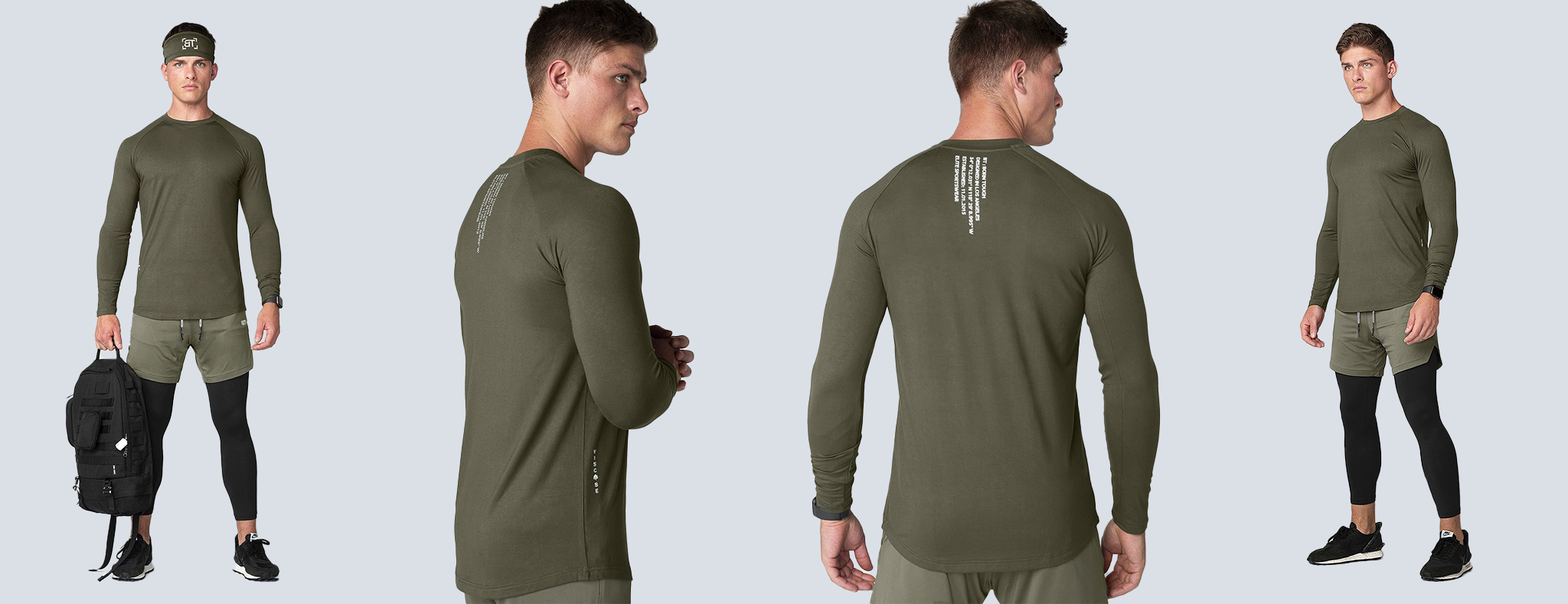 Viscose Core long Sleeve Bodybuilding  Shirt